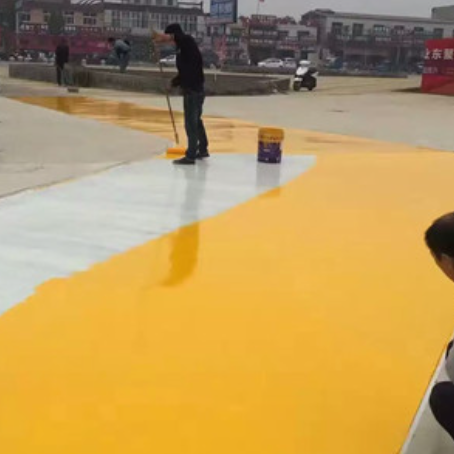 南岸彩色路面喷涂翻新的使用寿命多长